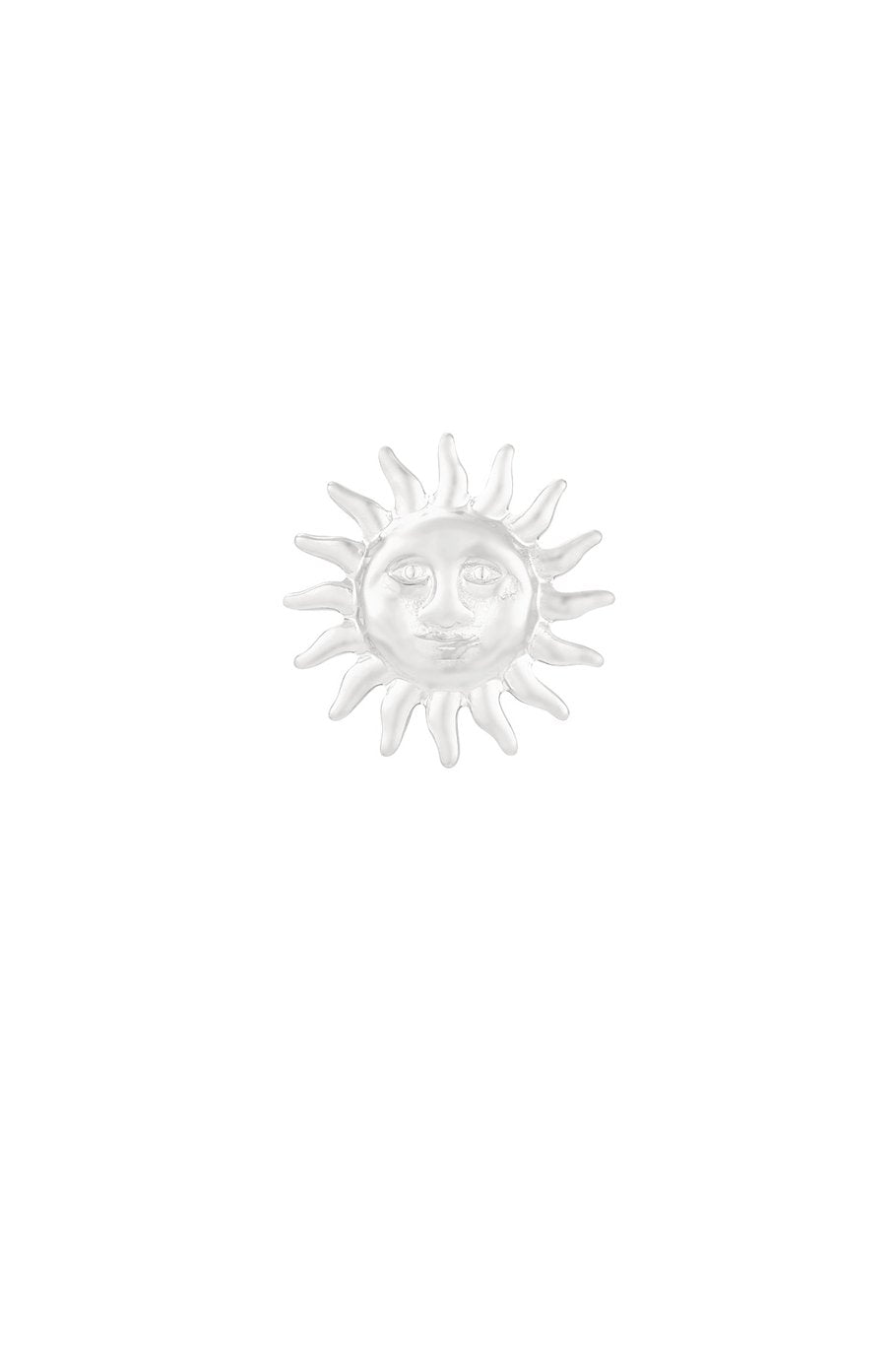 BROCHE | ZILVEREN ZON