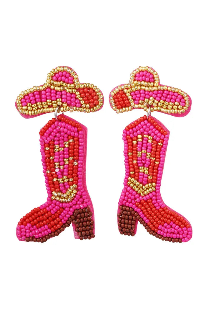 OORBELLEN COWBOY LAARS | ROZE