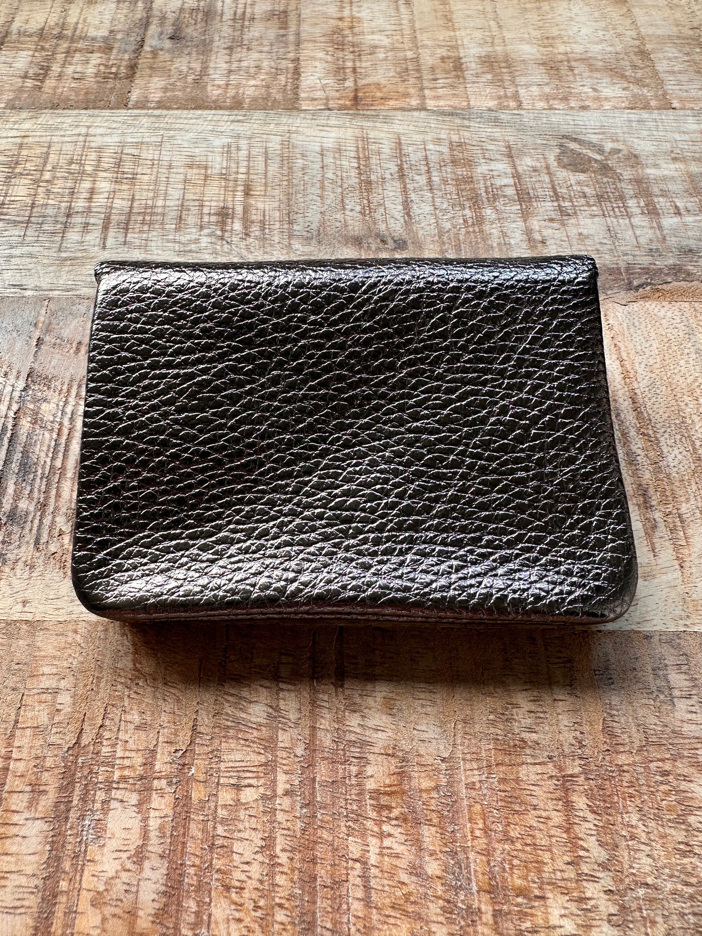 PORTEMONNEE METALLIC | IRON METAL