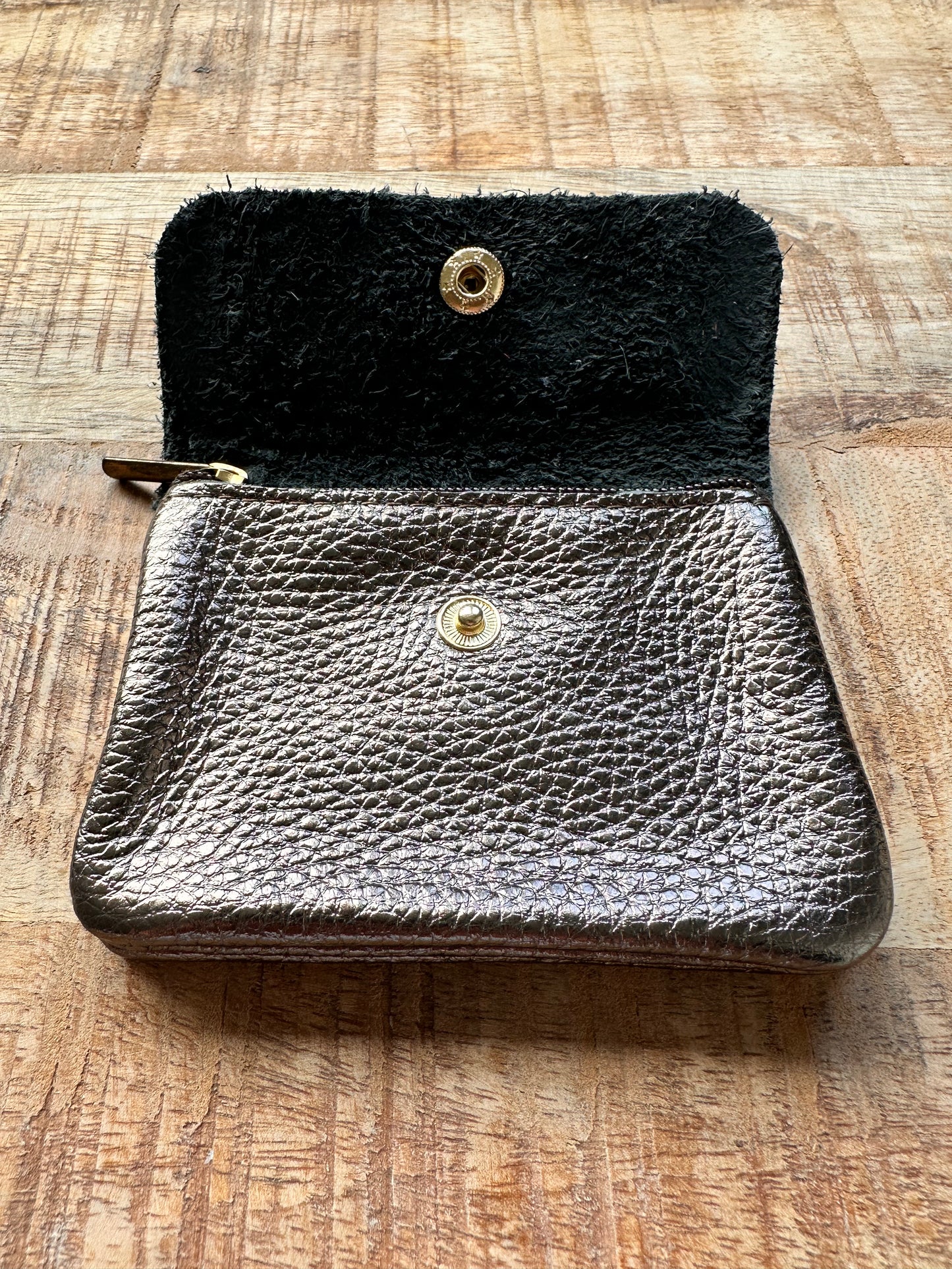 PORTEMONNEE METALLIC | IRON METAL