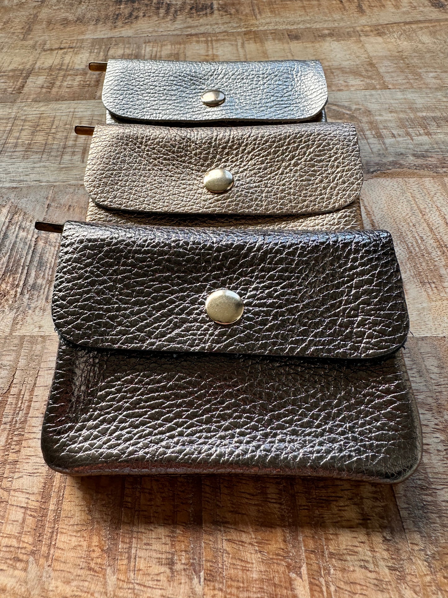 PORTEMONNEE METALLIC | IRON METAL