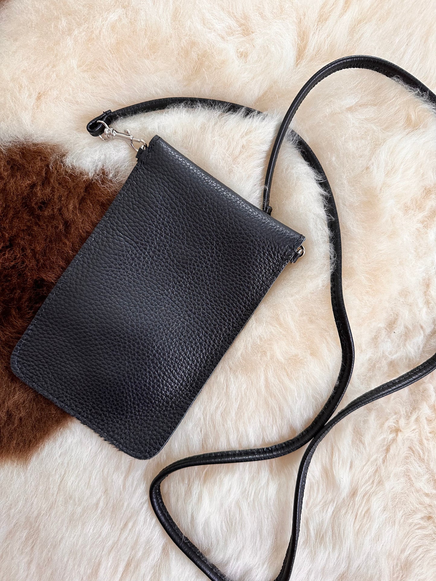 CROSSBODY TELEFOON TAS | BLACK