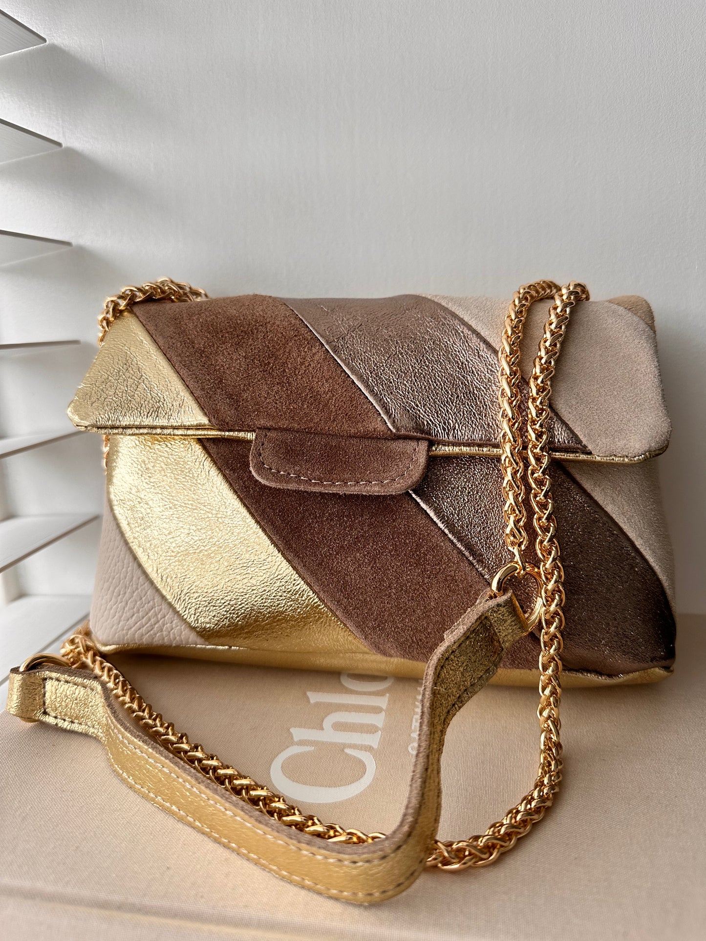 CROSSBODY TAS REGENBOOG | BROWN
