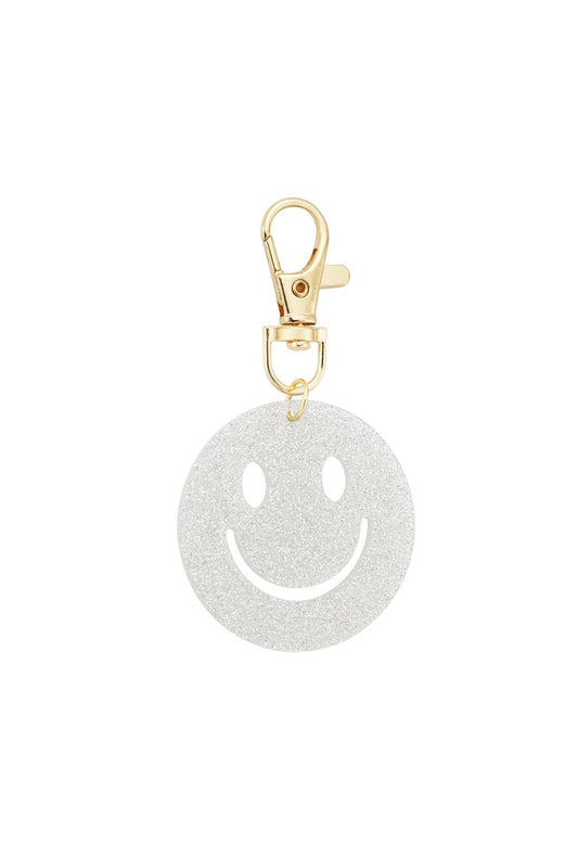 SLEUTELHANGER | SMILEY WHITE