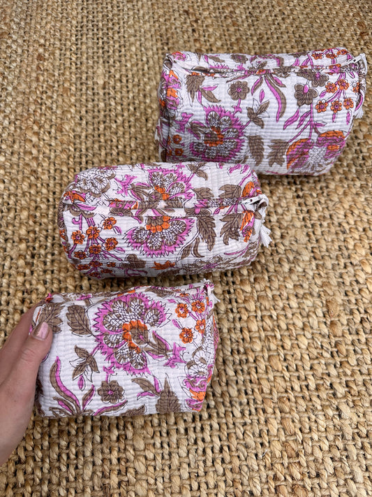 TOILETTAS | PINK FLOWERS S