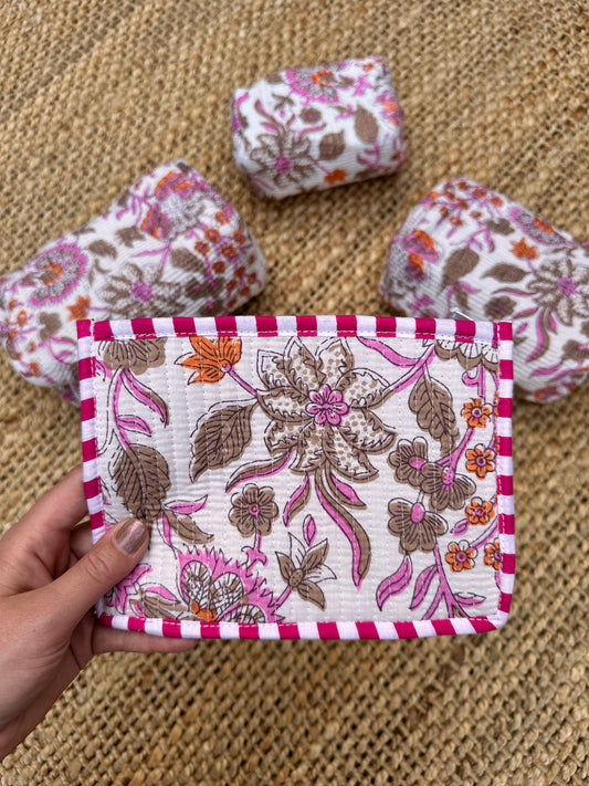 ETUI | PINK FLOWERS