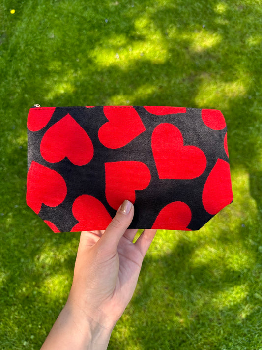 TOILETTAS | ZWART ROOD HART