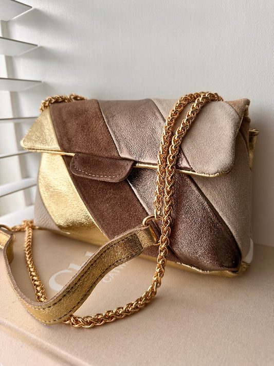 CROSSBODY TAS REGENBOOG | BROWN